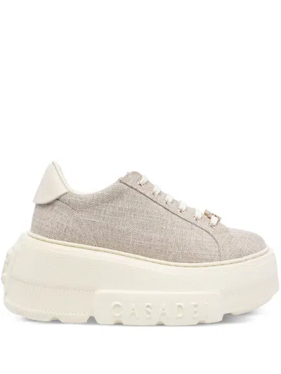 Casadei Women's Sneakers En In Gold