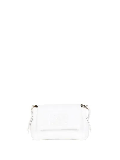Casadei Women White  Leather Handbag