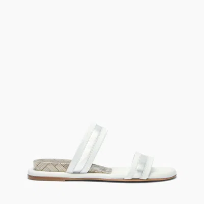 Casadei Zeppa Blade Flat - Woman Flats And Loafers White In Multi