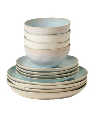 Casafina By Costa Nova Eivissa 12 Pc. Dinnerware Set, Service For 4 In Blue