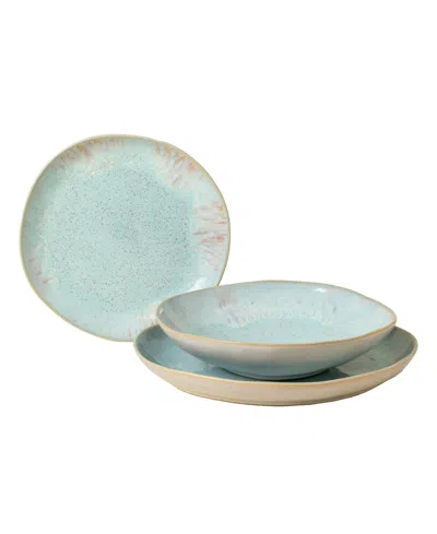 Casafina By Costa Nova Eivissa 12 Pc. Dinnerware Set, Service For 4 In Blue