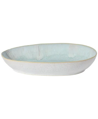 Casafina By Costa Nova Eivissa 14" Oval Baker In Blue