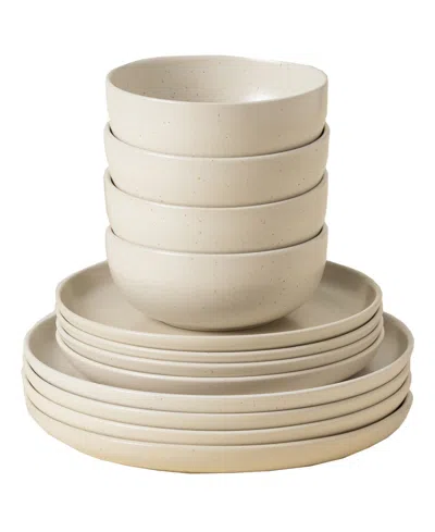 Casafina By Costa Nova Pacifica 12 Pc. Dinnerware Set, Service For 4 In White