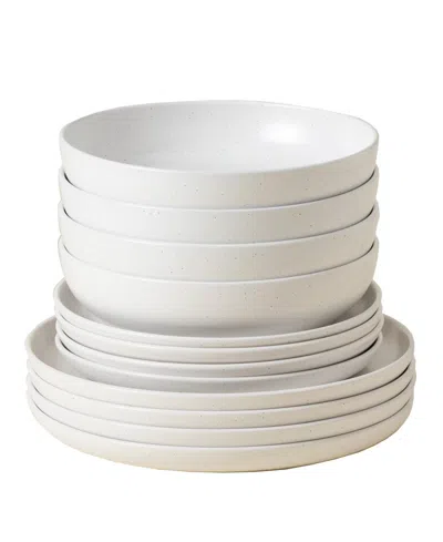 Casafina By Costa Nova Pacifica 12 Pc. Dinnerware Set, Service For 4 In White