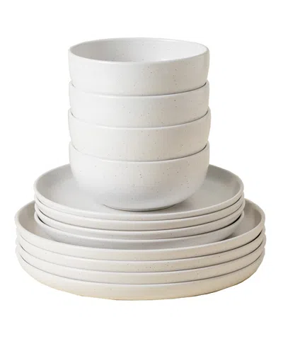 Casafina By Costa Nova Pacifica 12 Pc. Dinnerware Set, Service For 4 In White