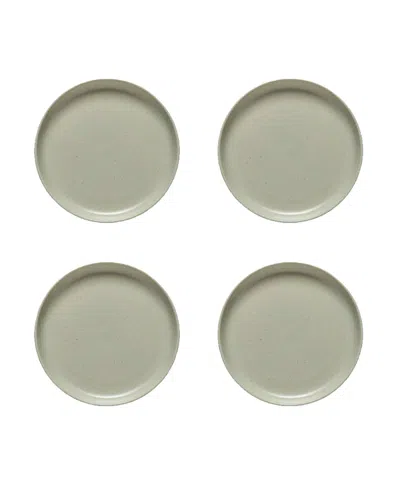 Casafina By Costa Nova Pacifica Dinnerware Dinner Plate, Set Of 4 In Gray