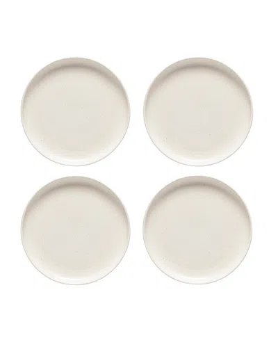 Casafina By Costa Nova Pacifica Dinnerware Dinner Plate, Set Of 4 In White