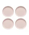 Casafina By Costa Nova Pacifica Dinnerware Dinner Plate, Set Of 4 In White