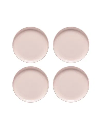 Casafina By Costa Nova Pacifica Dinnerware Salad Plates, Set Of 4 In White
