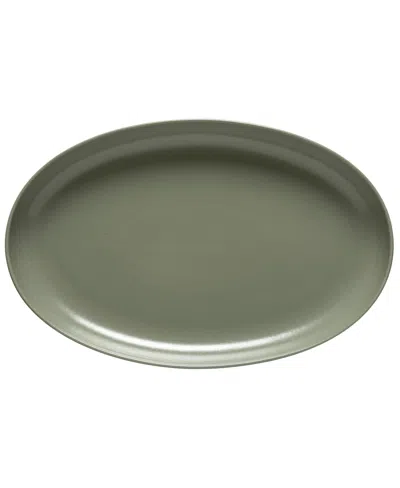 Casafina By Costa Nova Pacifica Oval Platter 16" In Green