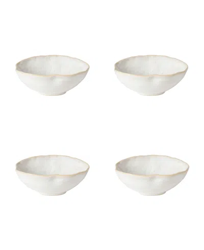 Casafina By Costa Nova Silvina Bowls, Set Of 4 In White