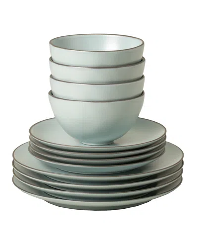 Casafina By Costa Nova Stacked 12 Pc. Dinnerware Set, Service For 4 In Blue