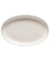 Casafina Pacifica Oval Platter In Vanilla