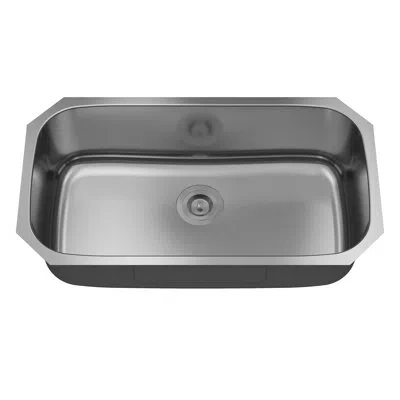 Casainc 32" L X 18" W Undermount Kitchen Sink With Accessories In Stainless Steel