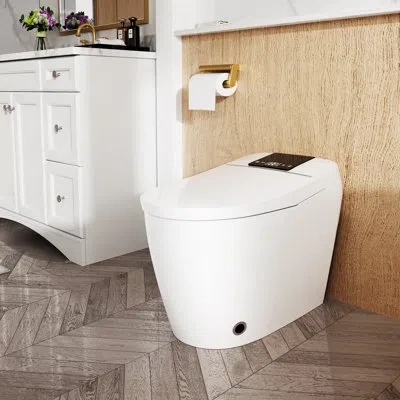 Casainc Birchln Smart One-piece Toilet With Heated Seat, Auto Flush, Bidet Wash, Dryer And Deodorizer