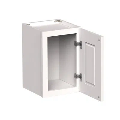 Casainc Ready-to-assemble W12"x D12"x H18" Kitchen Short Wall Cabinet In Painted;white Shaker;shaker Blanc