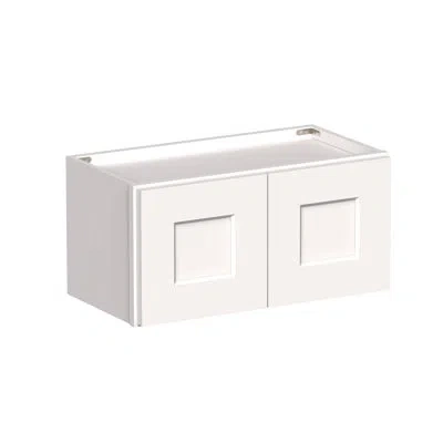 Casainc Ready-to-assemble W24"x D12"x H12" Kitchen Short Wall Cabinet In Painted;shaker Blanc;white Shaker