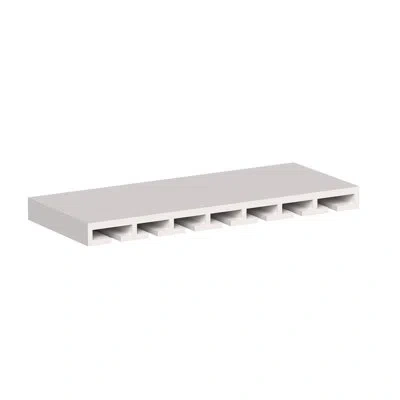 Casainc Ready-to-assemble W30"x D12" Kitchen Glass Holder In Painted;shaker Blanc;white Shaker