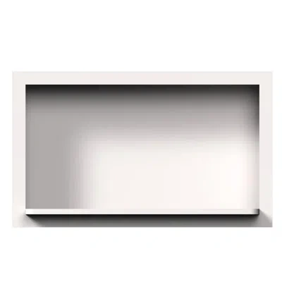 Casainc Ready-to-assemble W30"x D12"x H18" Kitchen Wall Microwave Cabinet In Painted;shaker Blanc;white Shaker