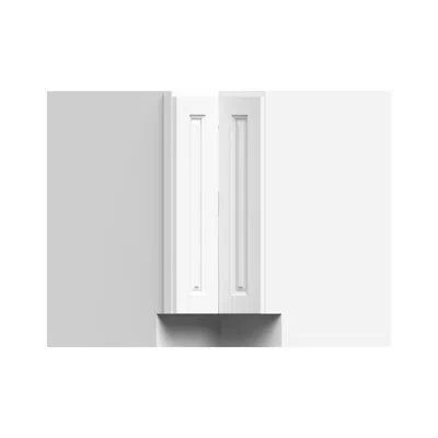 Casainc Ready-to-assemble W33"x D24"x H34.5" Kitchen Lazy Susan Base Cabinet In Glacier White