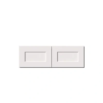 Casainc Ready-to-assemble W36"x D27"x H12" Kitchen Deep Wall Cabinet In Painted;shaker Blanc;white Shaker