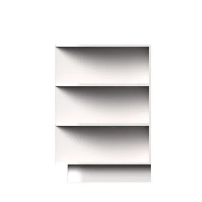Casainc Ready-to-assemble W9"x D24"x H34.5" Kitchen Specialty Open Base Cabinet Base End Shelf In Painted;shaker Blanc;white Shaker
