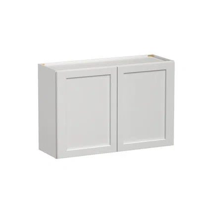 Casainc Shaker Kitchen Wall Cabinet W36" X H24" X D12" In Painted;shaker Blanc;white Shaker