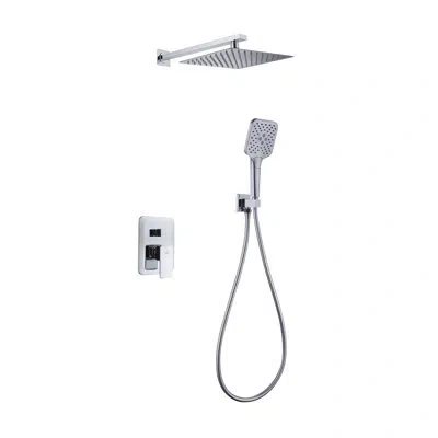 Casainc Shower Faucet With Rough-in Valve In Chrome