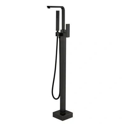 Casainc Single Handle Floor Mounted 2 Trim In Oil Rubbed Bronze