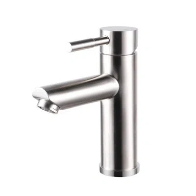 Casainc Single Hole Single Handle Bathroom Faucet In Brushed Nickel