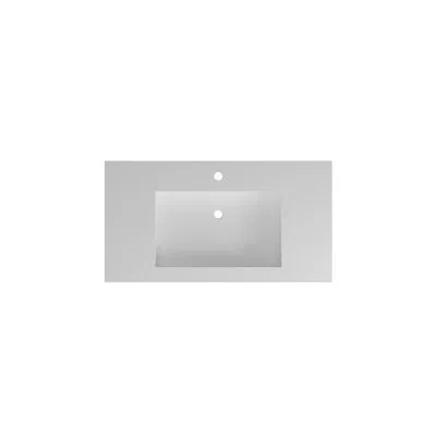 Casainc Solid Surface Stone Bathroom Sink Vanity Top