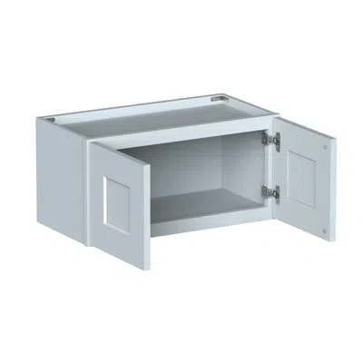 Casainc W24"x D12"x H12" Kitchen Short Wall Cabinet In Painted;dove Grey;gris Colombe