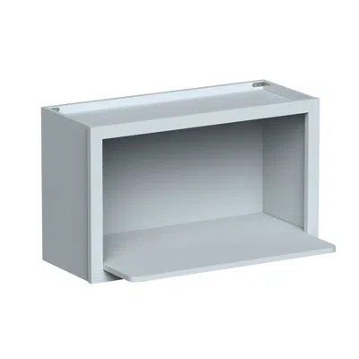Casainc W30"x D12"x H18" Kitchen Wall Microwave Cabinet In Painted;dove Grey;gris Colombe