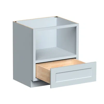 Casainc W30"x D24"x H34.5" Kitchen Specialty Base Cabinet In Painted;dove Grey;gris Colombe