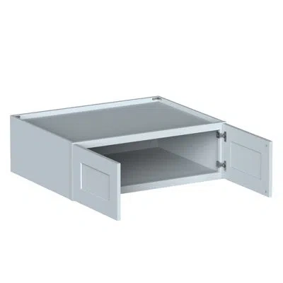 Casainc W36"x D27"x H12" Kitchen Deep Wall Cabinet In Painted;dove Grey;gris Colombe