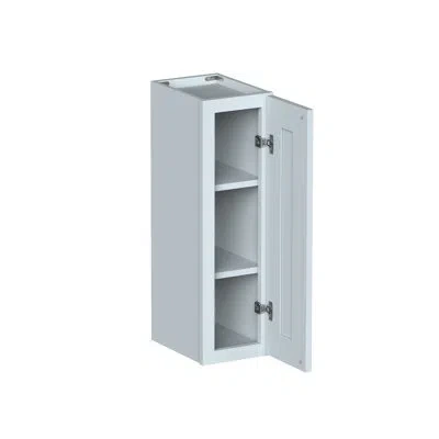 Casainc W9"x D12"x H30" Kitchen Standard Wall Cabinet In Painted;dove Grey;gris Colombe