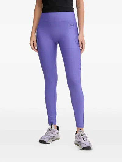 Casall High-waisted Leggings In Purple
