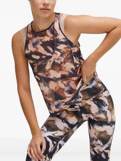Casall Abstract-print Sleeveless Top In Multi