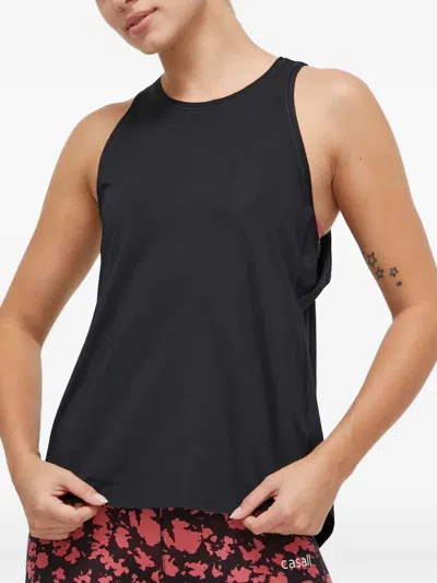 Casall Cut-out Sleeveless Training Top In Black
