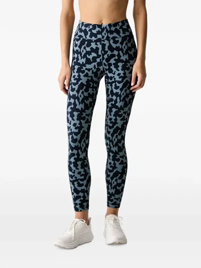 Casall Essential Camouflage-print Leggings In Multi
