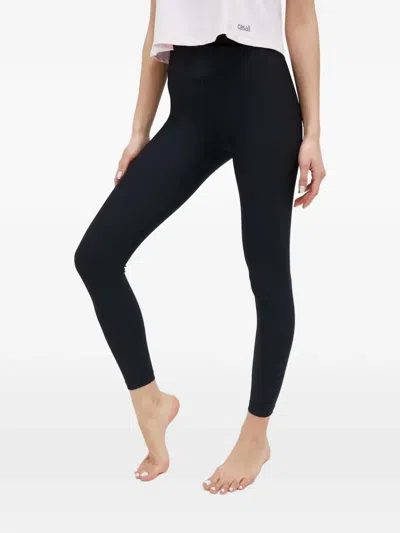 Casall High-waisted Leggings In Black