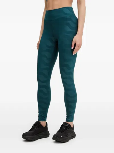 Casall High-waisted Leggings In Green