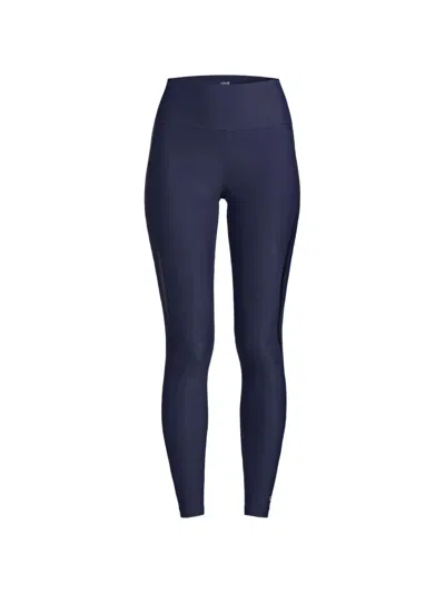 Casall High-waisted Stretch-design Leggings In Blue