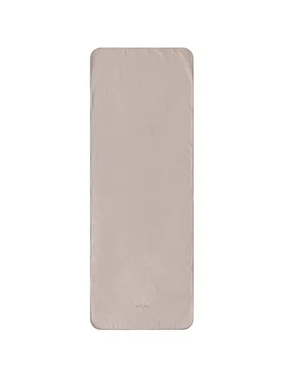 Casall Logo-embroidered Grip-sole Towel In Neutrals