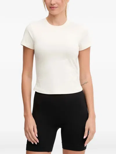 Casall Logo-print Short-sleeve T-shirt In White