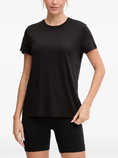 Casall Logo-print T-shirt In Black