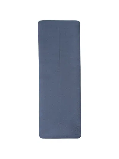 Casall Position 4mm Logo-embossed Yoga Mat In Blue