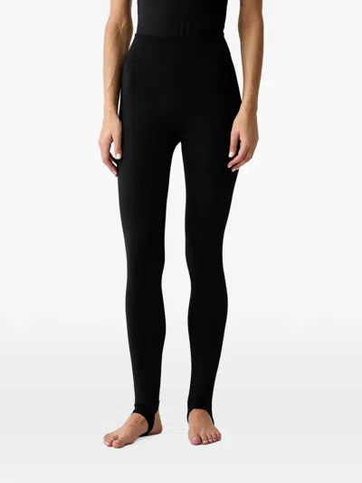 Casall Studio High-waisted Leggings In Black