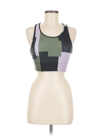 Pre-owned Casall Tank Top Green Square Neckline Tops