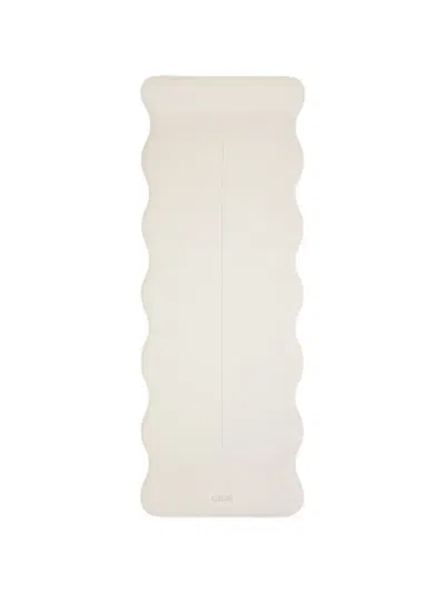 Casall Wavy-edge Yoga Mat In Nude